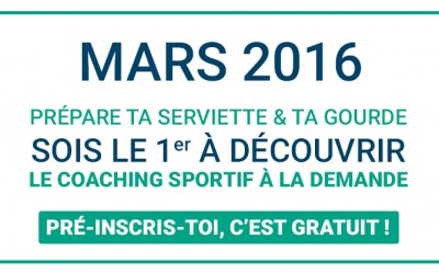 En mars, prépare ta serviette et ta gourde…?
