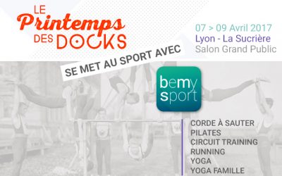Le Printemps des Docks se met au sport avec BeMySport